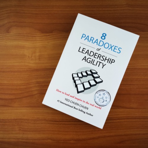 Get a printed copy of 8 Paradoxes of Leadership Agility